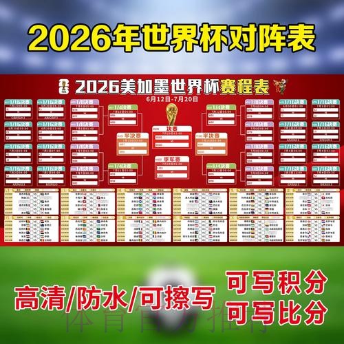 2026美加墨世界杯美国完整赛程 2026美加墨世界杯美国完整赛程